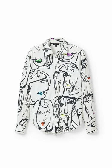 Clothing - Desigual Arty Face Shirt