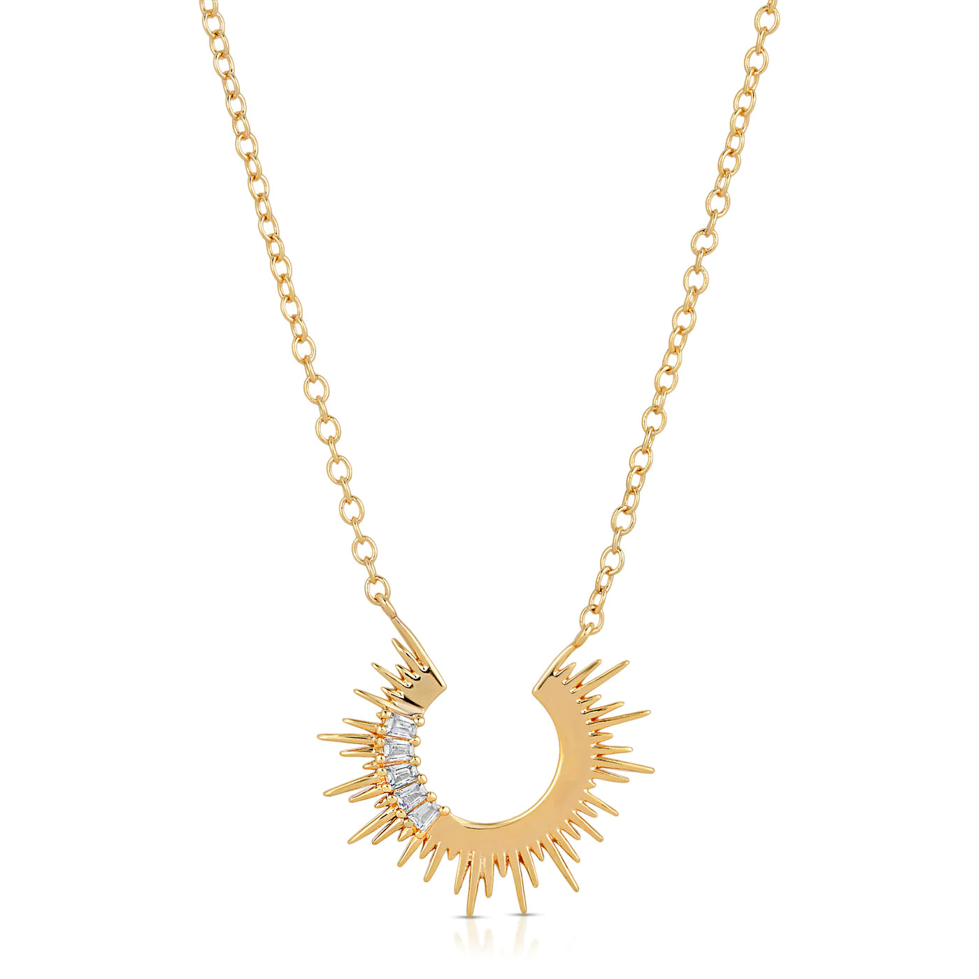Jewelry - Joy Dravecky Crescent Sunset Voyage Necklace