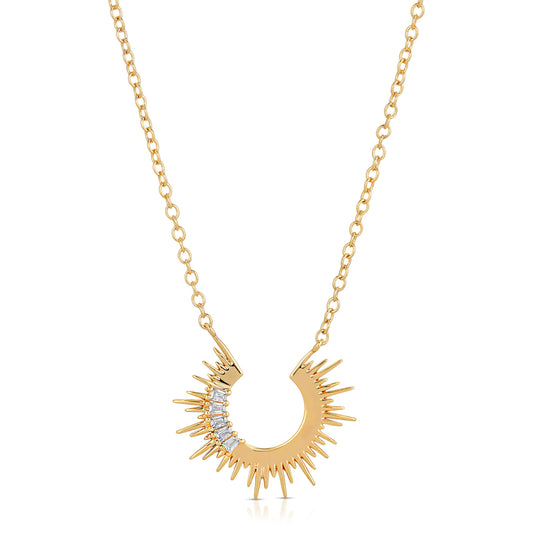 Jewelry - Joy Dravecky Crescent Sunset Voyage Necklace