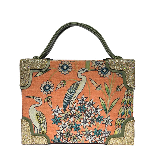 Bags - Simitri Paradise Bird Briefcase Bag